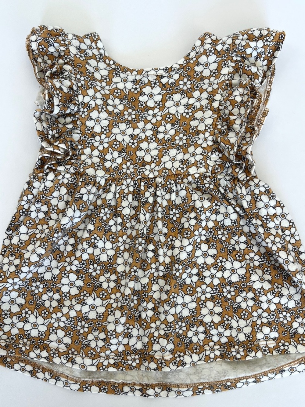 Starting Out Yellow and White Flowered Top 18M